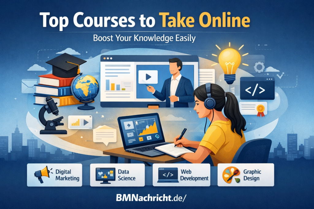 Top Courses to Take Online | Boost Your Knowledge Easily